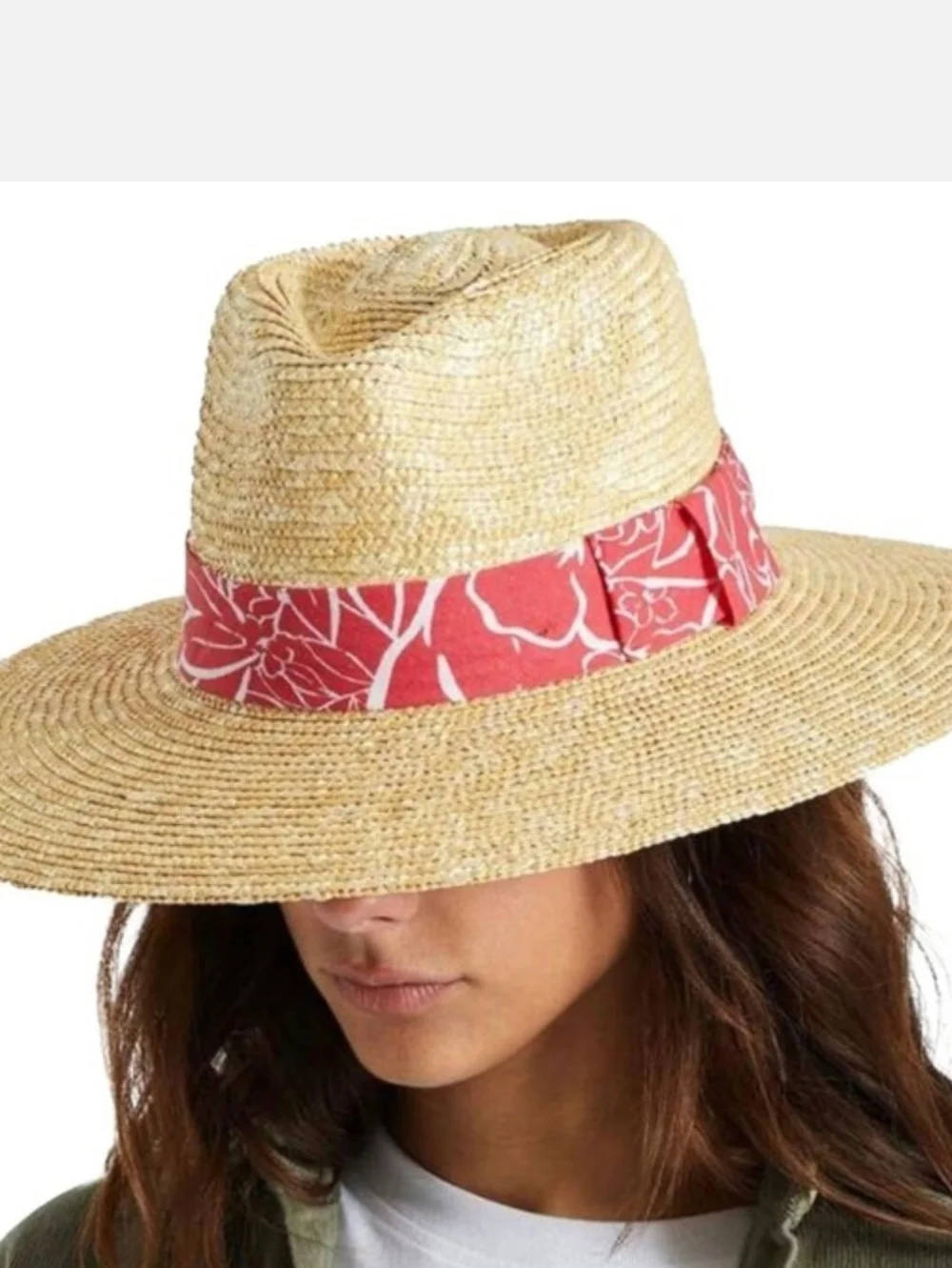 New!!! Brixton ✨️ Joanna Straw Women's Hat Size XS (54cm)